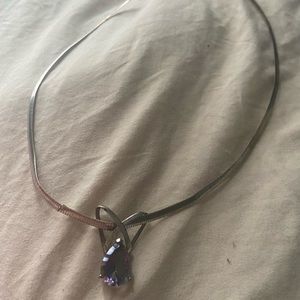 Rainbow Topaz necklace
